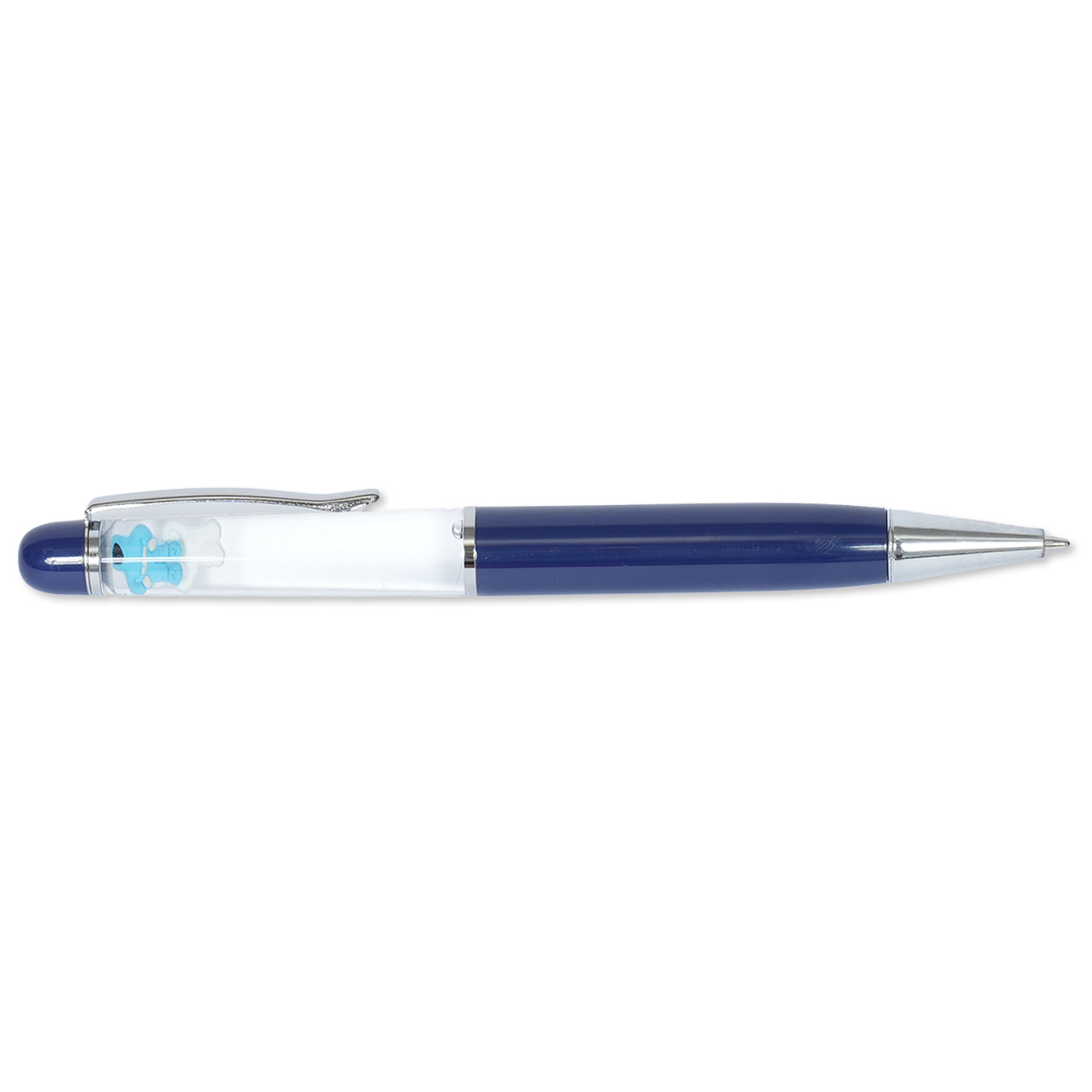 Intel Floating Bunny Person Dark Blue Pen